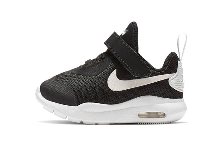 Nike Nike Air Max Oketo Cushioning Low top Running Shoes Black White Infant And Toddler