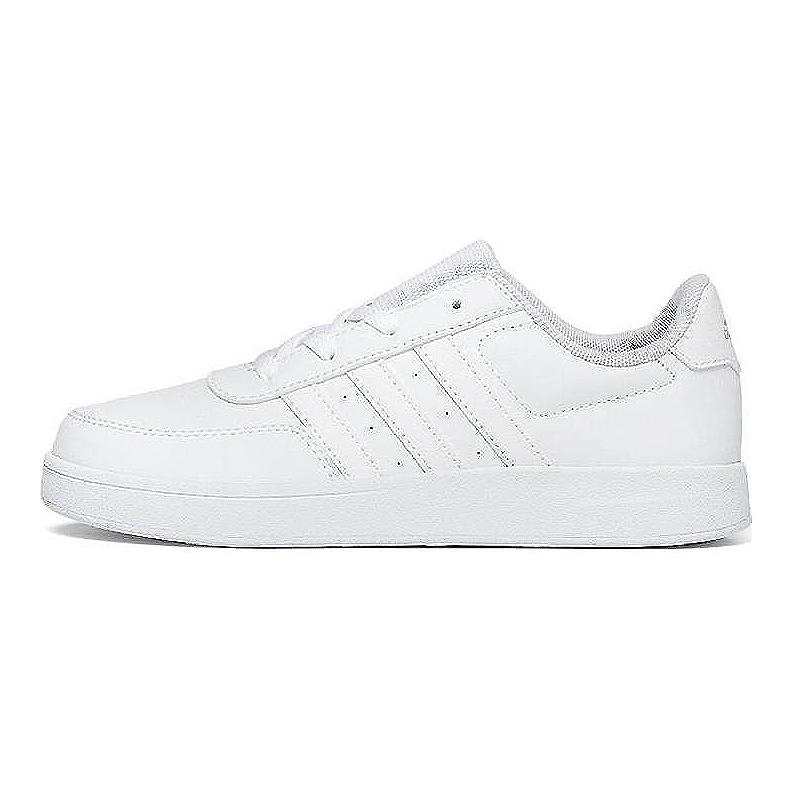 Adidas Neo Breaknet 2.0 Slip Resistant Abrasion Resistant Low top Kids' Skateboarding Shoes White Kids'