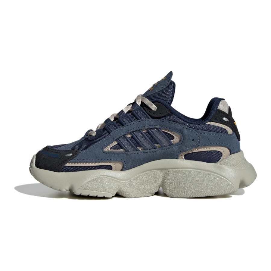 Adidas Originals Ozmillen Slip Resistant Abrasion Resistant Low top Kids Lifestyle Shoes Blue Kids