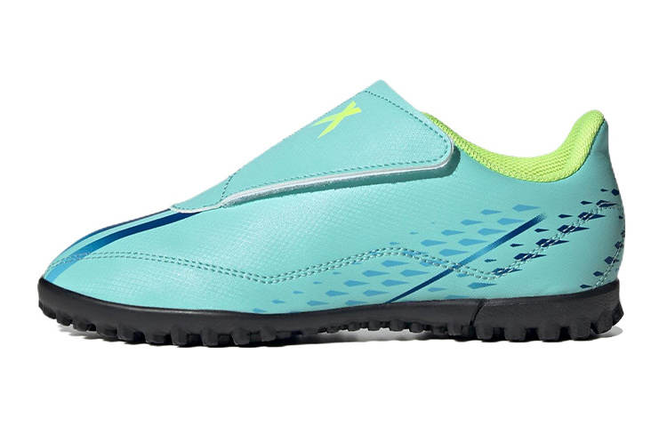 Adidas Adidas X Speedportal .4 H/L TF Firm Artificial Grass Synthetic Leather Comfortable Round Toe Low top Kids' Soccer Shoes