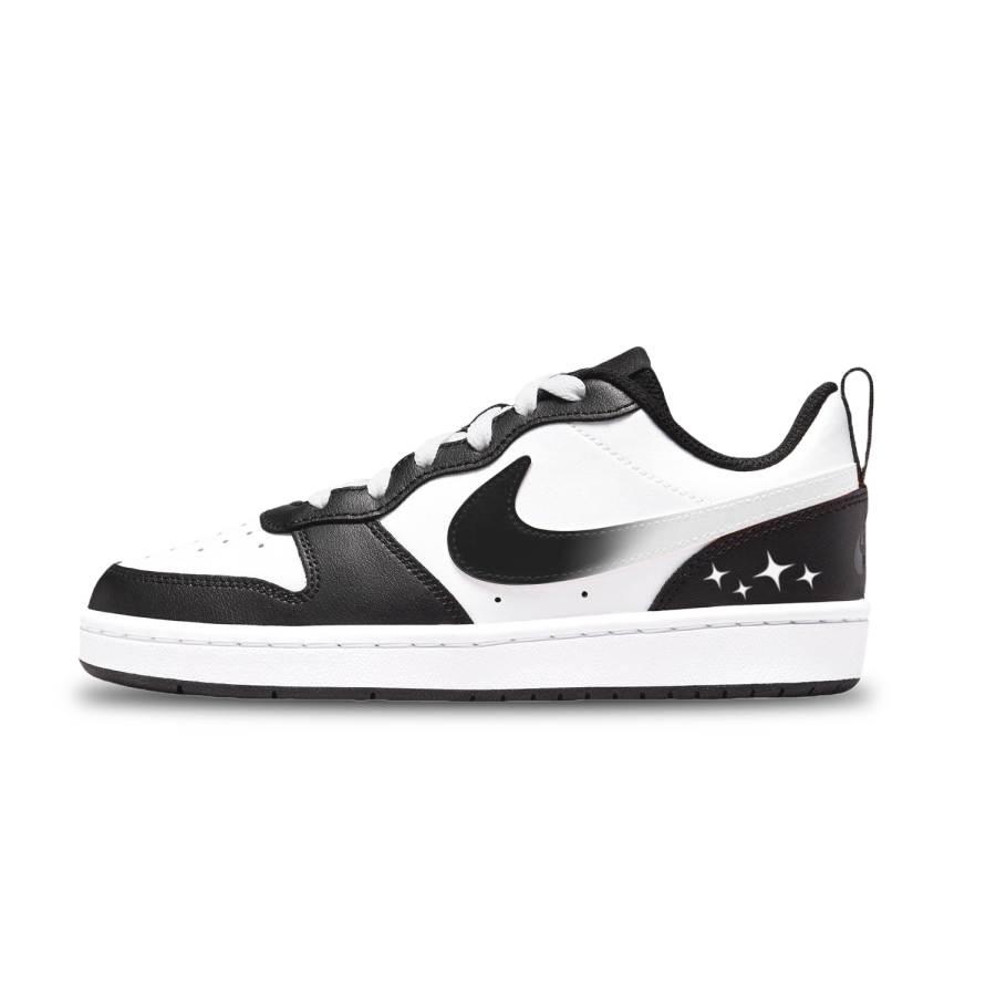 Nike Nike Court Borough Leather Abrasion Resistant Abrasion Resistant Low top Kids' Skateboarding Shoes Unisex
