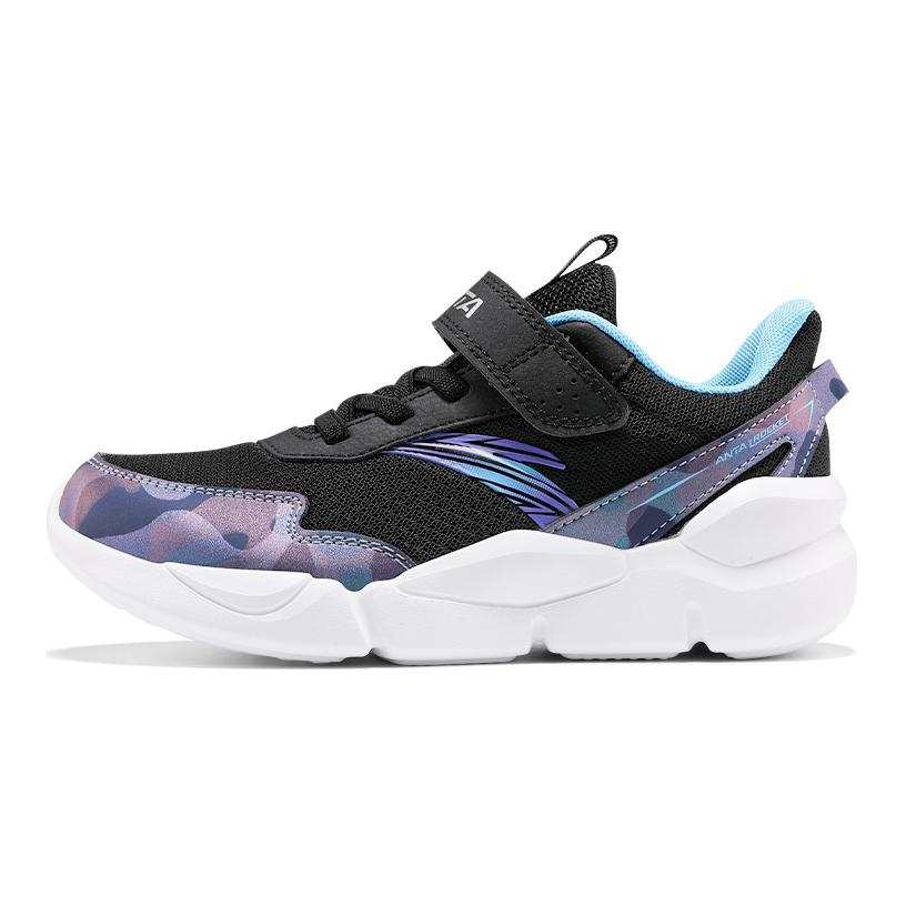 Antakids Slip Resistant Abrasion Resistant Slip Resistant Abrasion Resistant Low top Kids' Running Shoes Black Blue