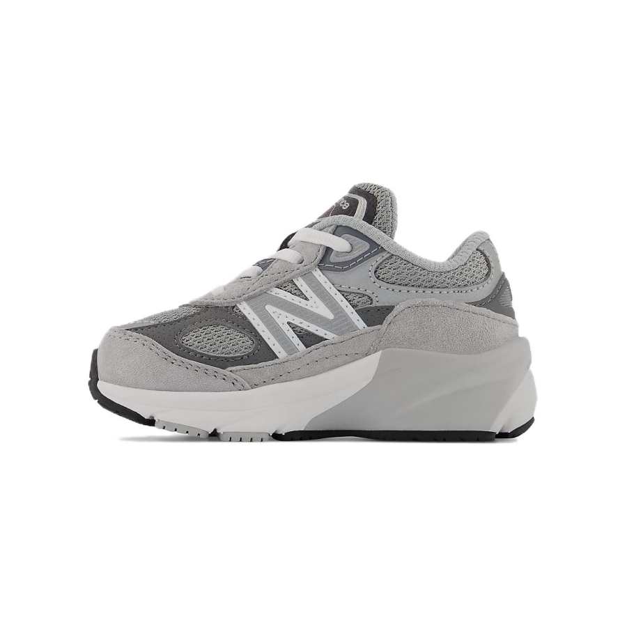New Balance Baby New Balance NB 990 V6 Low top Toddler Shoes Gray, Silver Standard