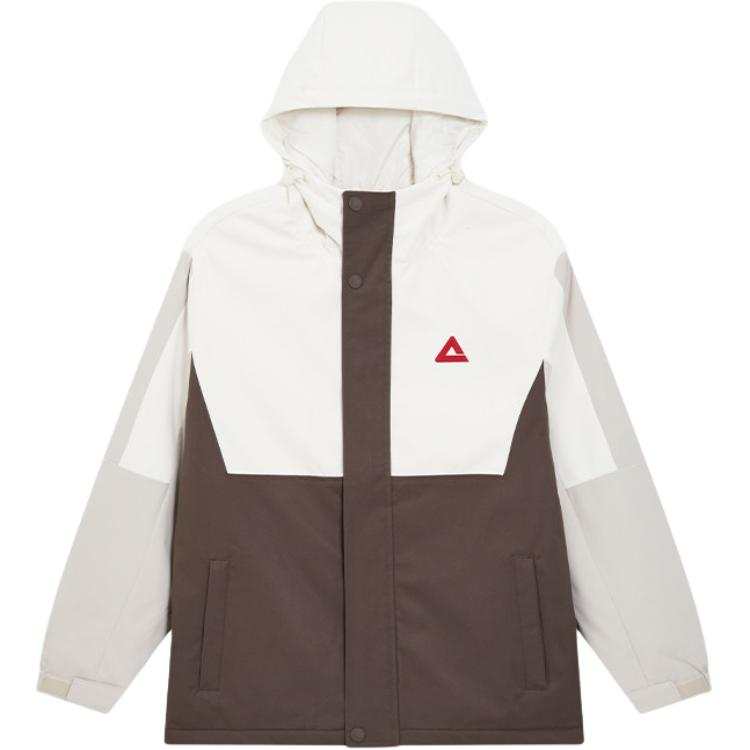 PEAK Fashion Collection Windproof Thermal Athleisure Multicolor Hooded Loose Fit Fleece Lined Jackets & Coats Men's