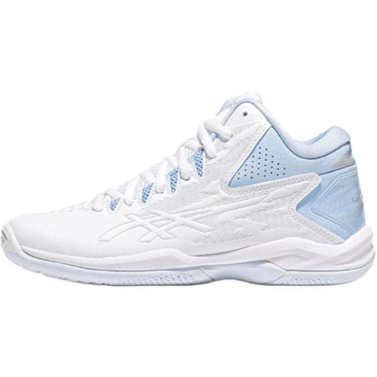 ASICS Gel Improve 2 Abrasion Resistant Low top Children's Basketball Shoes White Blue Kids'