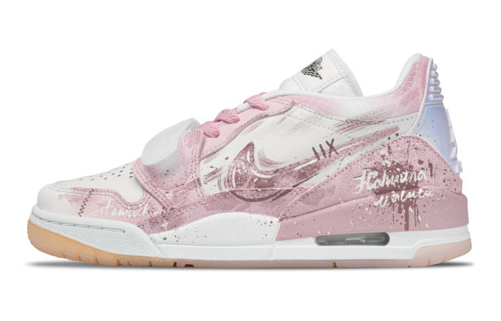 Jordan Jordan Legacy 312 Pink Future Cushioning Abrasion Resistant Breathable Coverage Height Increasing Thermal