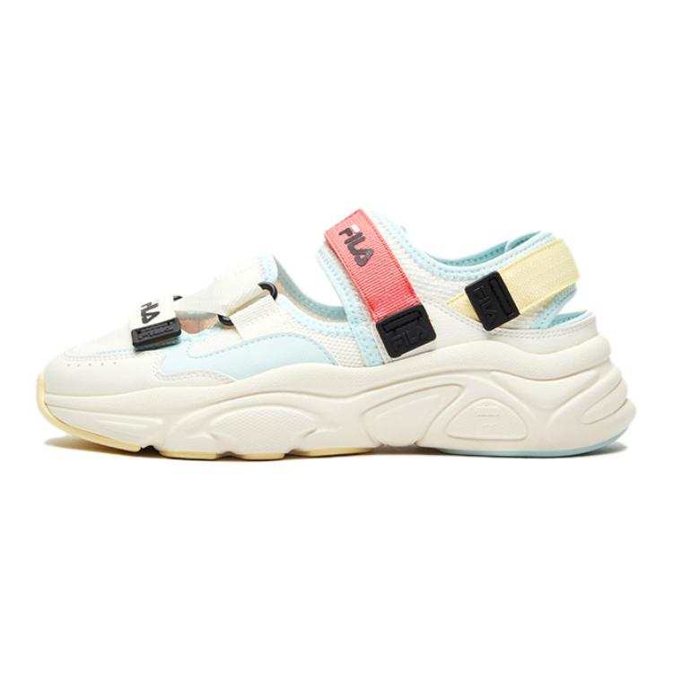 FILA KIDS Mars Slip Resistant And Breathable Children's Sandals White Blue