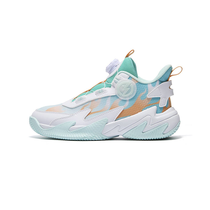 361°KIDS Children's Basketball Shoes White Green Kids'