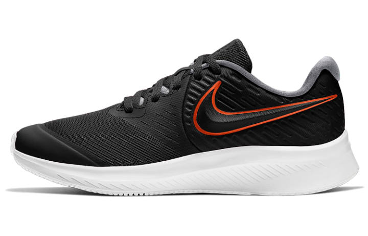 Nike Nike Star Runner 2 Low top Running Shoes Black Red Unisex