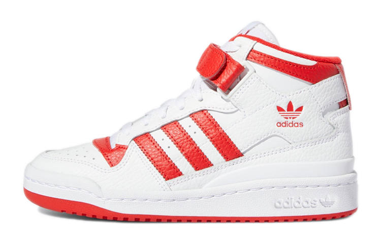 Adidas Originals Adidas Forum Mid J 'White Vivid Red'