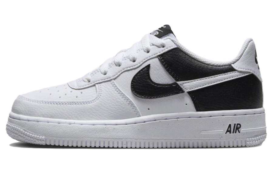 Nike Nike Air Force 1 Next Nature Synthetic Leather Low top Skateboard Shoes White Black Unisex