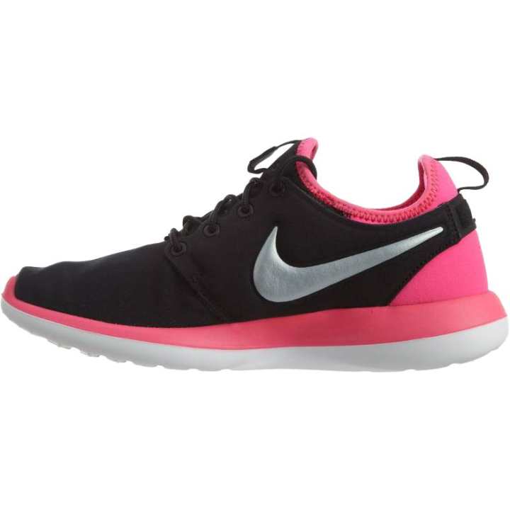 Nike Nike Roshe 2 Breathable Low top Kids Lifestyle Shoes Black Pink White Teenagers