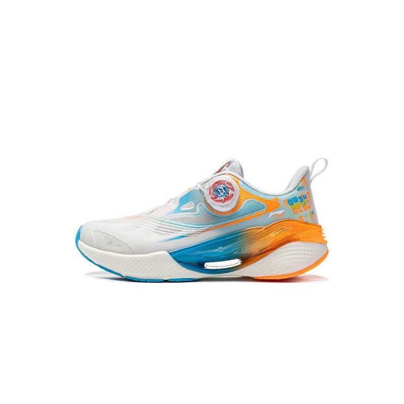 Li-Ning YOUNG Li Ning YOUNG Running Fabric Fashion Trend Slip Resistant, Abrasion Resistant, Breathable Low top Kids' Running Shoes