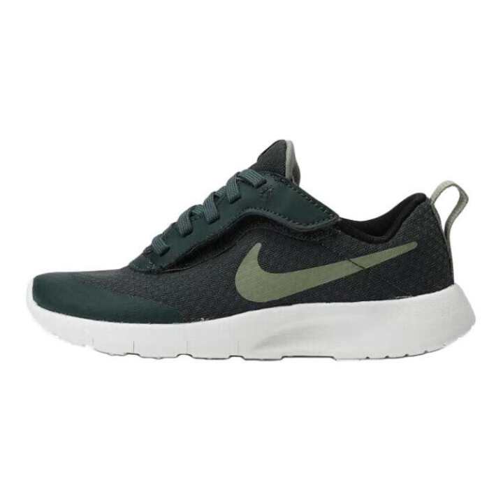 Nike Nike Abrasion Resistant Low top Kids' Running Shoes Army Green Kids'
