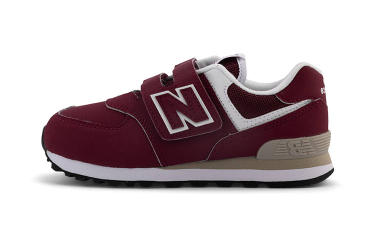 New Balance New Balance NB 574 Hook and loop Low top Kids' Running Shoes Burgundy Children Aged 3 7 Years Old