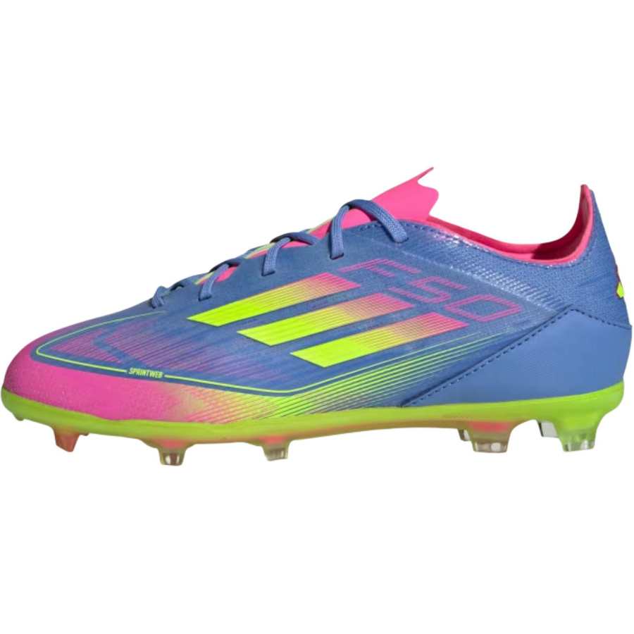Adidas Adidas F50 ELITE Abrasion Resistant Low top Kids' Soccer Shoes Blue Pink Kids'