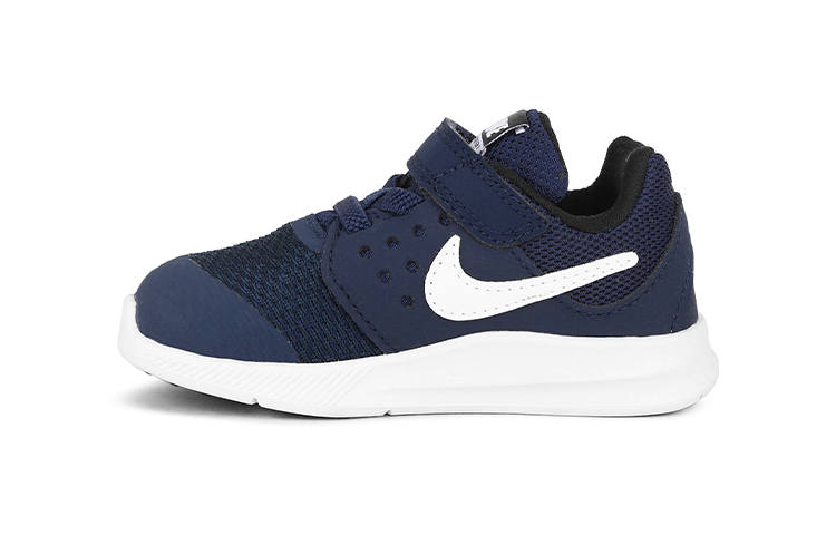 Nike Nike Downshifter 7 Casual Slip Resistant Cushioning Breathable Low top Running Shoes Dark Blue Infant And Toddler