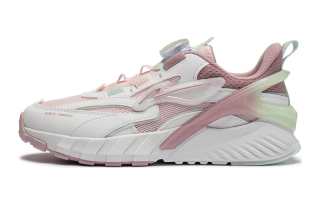 Li-Ning YOUNG Li Ning YOUNG Galaxy V2 Low top Casual Shoes White Pink Teenagers