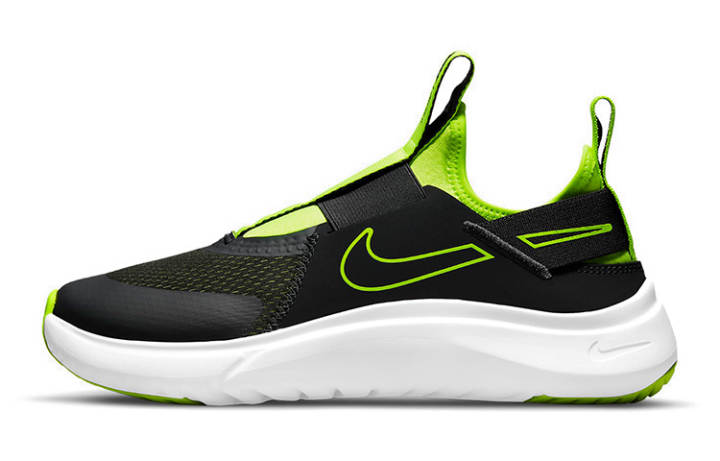 Nike Nike Flex Plus Low top Running Shoes Black Green Unisex