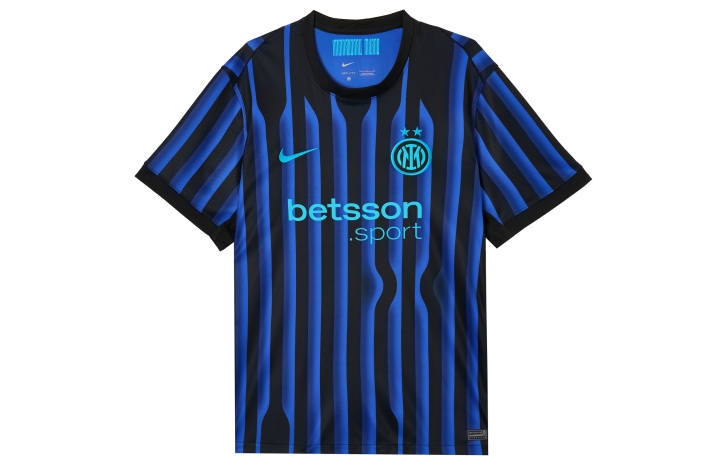 Nike Nike International Beige Blue Soccer Jersey Fan Edition Men's Lyon Blue/Black/Chlorine Blue