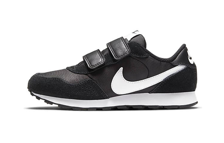 Nike Nike MD Valiant Abrasion Resistant Low top Kids' Running Shoes Black Children Aged 3 7 Years Old