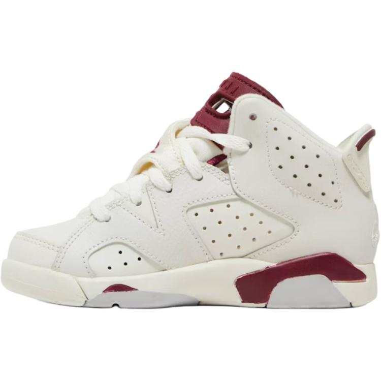 Jordan Jordan Air Jordan 6 Slip Resistant Abrasion Resistant Slip Resistant Abrasion Resistant Mid top Kids Lifestyle Shoes