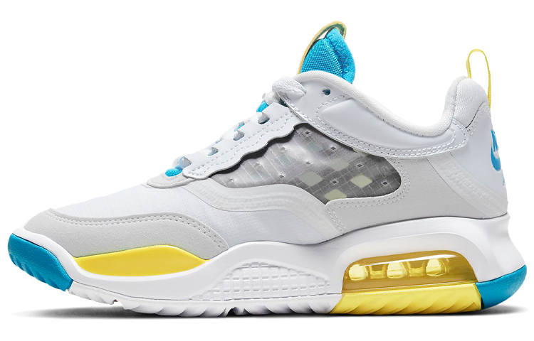 Jordan Jordan Maxin 200 Low top Casual Shoes Gray Blue Yellow Unisex