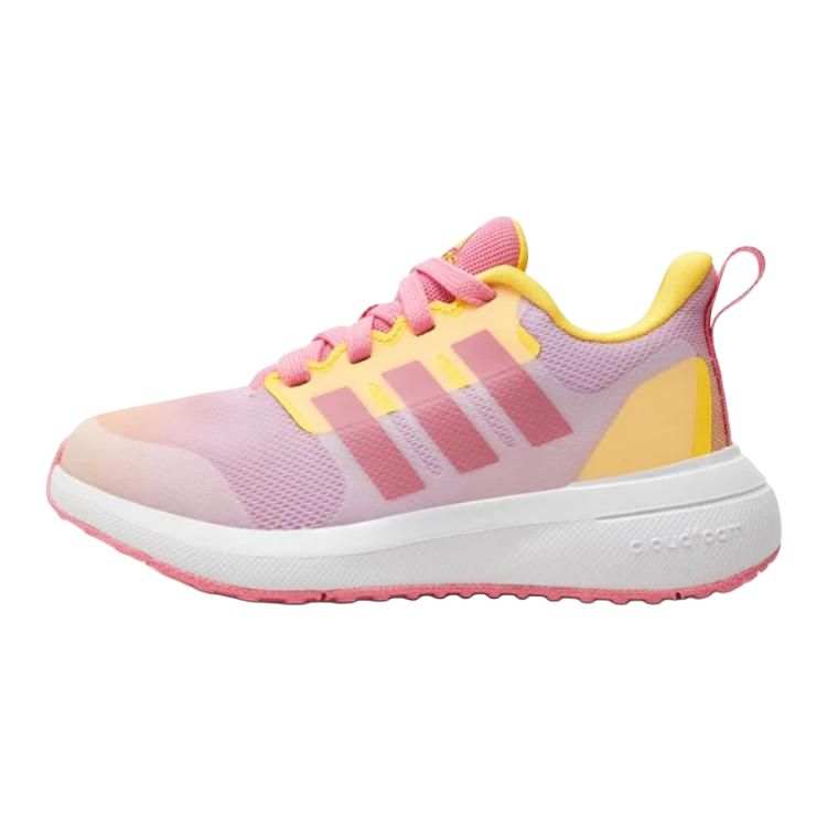 Adidas Adidas Fortarun 2.0 Slip Resistant Abrasion Resistant Low top Kids' Running Shoes Pink Kids'