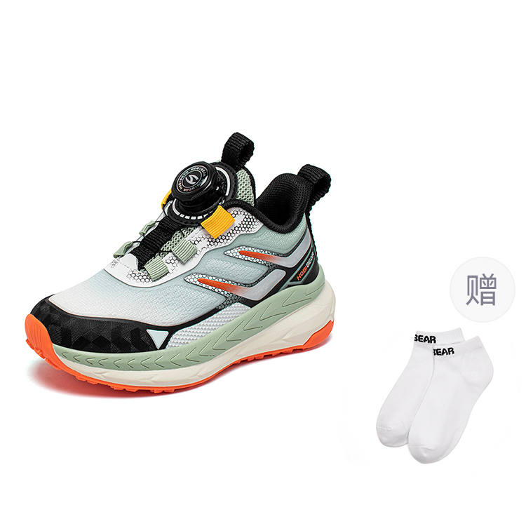 HOBIBEAR Synthetic Leather, Textile Abrasion Resistant Rebound Support Low top Kids Lifestyle Shoes Kids'