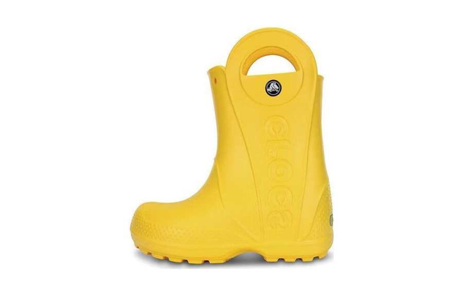 Crocs Crocs Comfortable Kids' Rain Boots Yellow