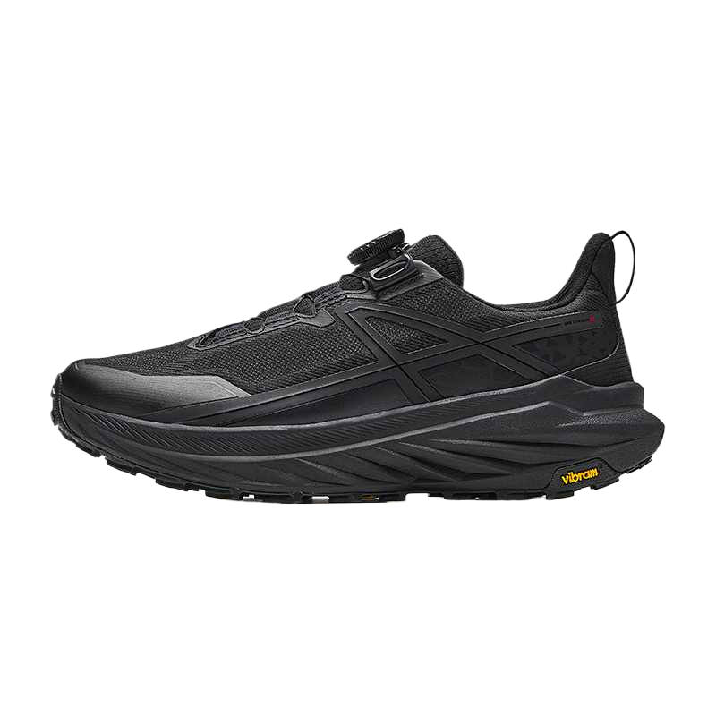 ANTA Trail Running Shoes Men's Low Top Black
