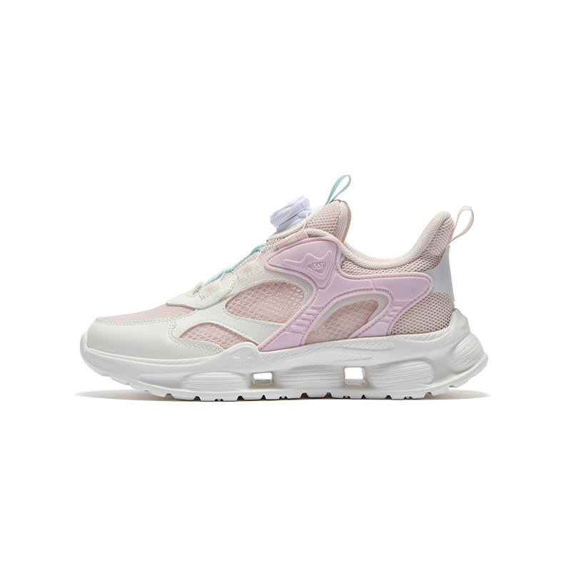 361°KIDS Synthetic Leather Low top Casual Shoes Pink White Unisex