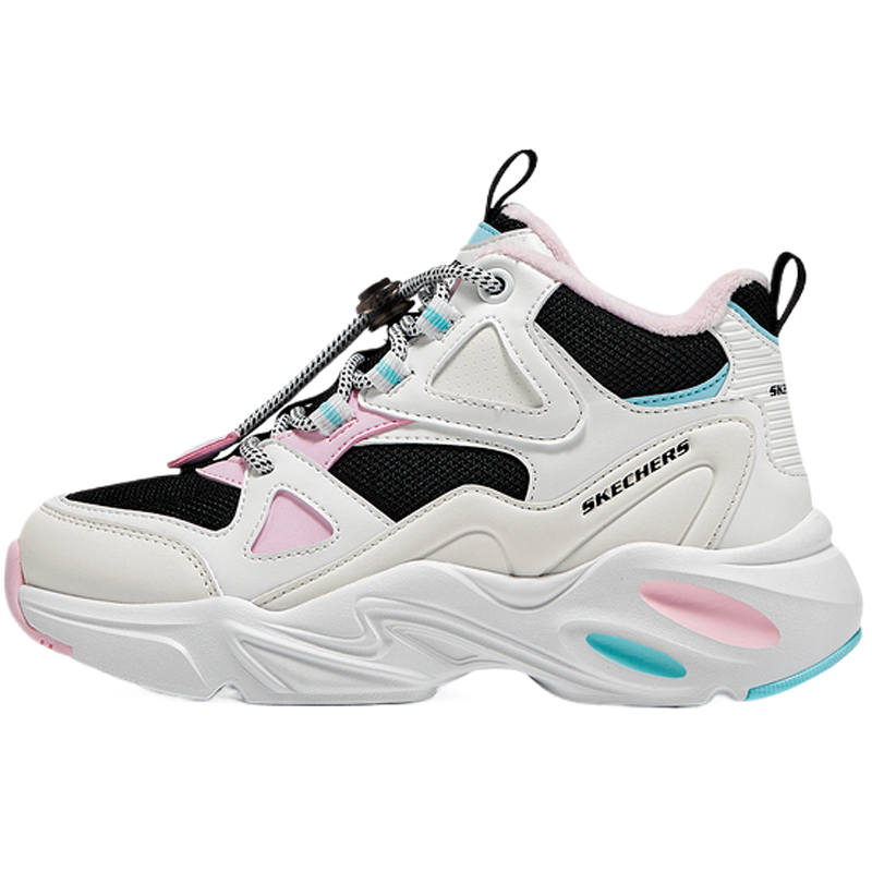 Skechers Kids SKECHERS GIRLS Synthetic Leather, Textile