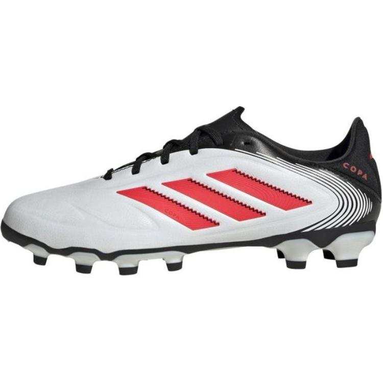 Adidas Adidas Copa Pure 3 Abrasion Resistant Abrasion Resistant Low top Kids' Soccer Shoes White/Transparent Red/Core Black