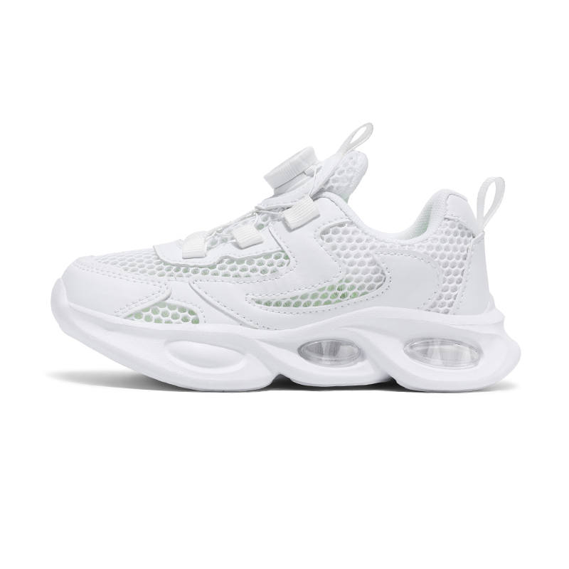 Moffett Mesh Breathable Kids Lifestyle Shoes White Kids'