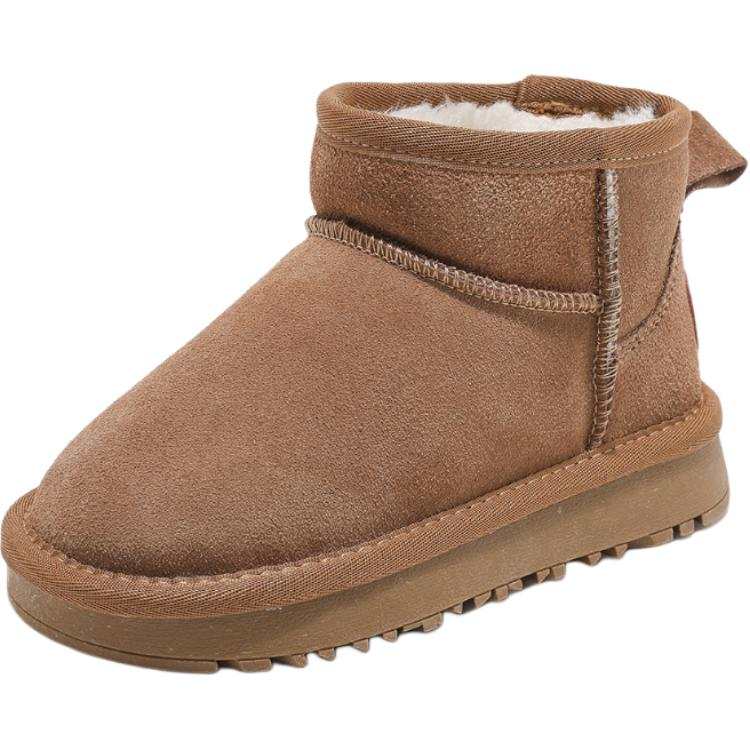 ABC KIDS Slip Resistant Anti Kick Abrasion Resistant Thermal High top Kids' Boots Kids' Yellow