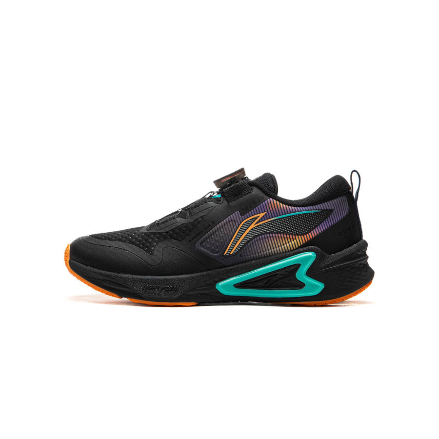 Li-Ning YOUNG Li Ning YOUNG Slip Resistant, Abrasion Resistant, Rebound Low top Kids' Running Shoes Black Kids'