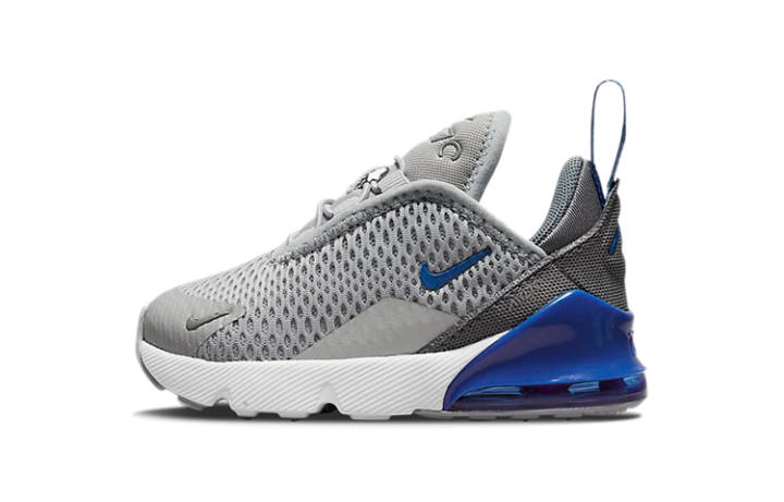 Nike Nike Air Max 270 Low top Toddler Shoes Gray Blue Infant And Toddler