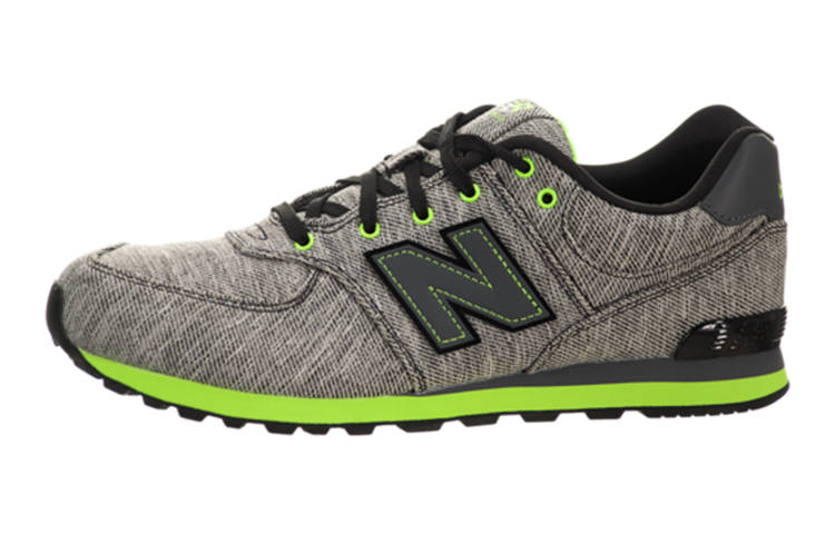 New Balance New Balance NB 574 Low top Kids' Running Shoes Black Green Teenagers