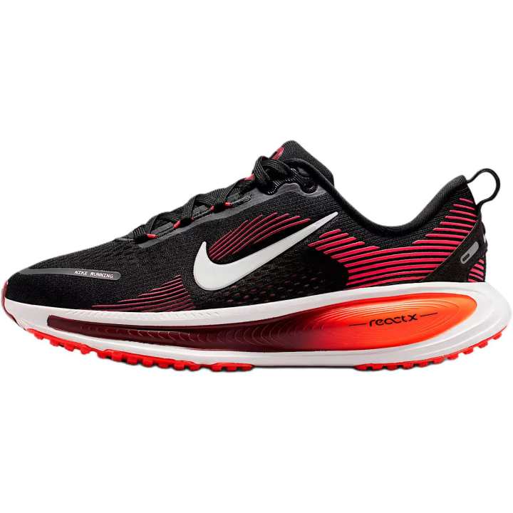 Nike Nike Vomero 18 Classic And Versatile Low top Kids' Running Shoes Black Red Kids'