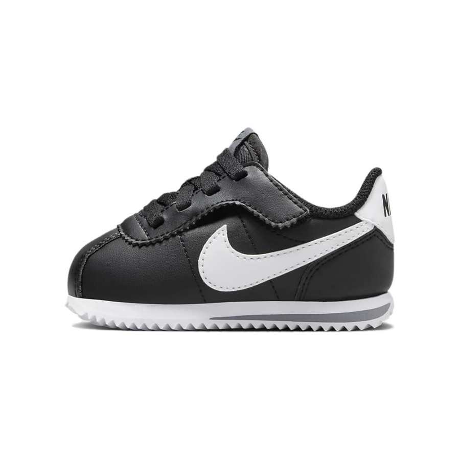 Nike Nike Cortez EasyOn Abrasion Resistant Abrasion Resistant Low top Toddler Shoes Black White Infant And Toddler