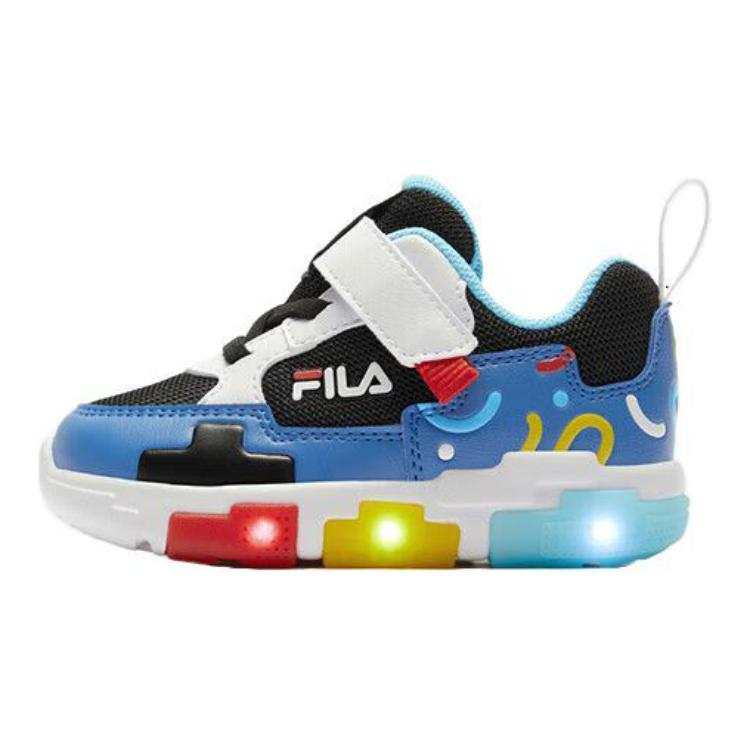 FILA KIDS Comfortable Slip Resistant Cushioning Abrasion Resistant Low top Kids Lifestyle Shoes Blue Kids