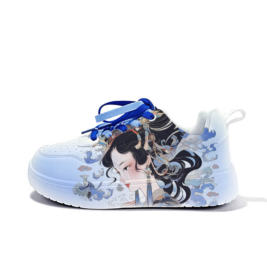 ZUOLENGCHAN Synthetic Leather Lightweight And Breathable Low top Skateboard Shoes Unisex