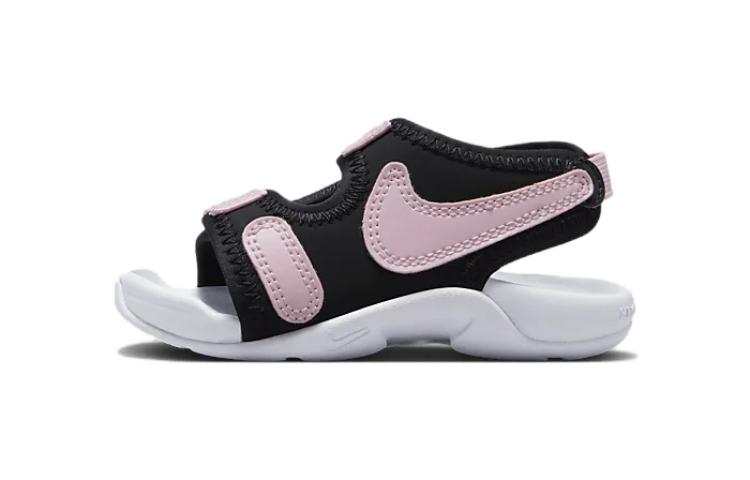 Nike Nike Sunray Adjust 6 TD Slip Resistant Abrasion Resistant Sports Sandals Black Pink Infant And Toddler