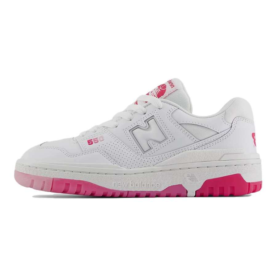 New Balance New Balance NB 550 Low top Kids' Skateboarding Shoes White Pink Teenagers