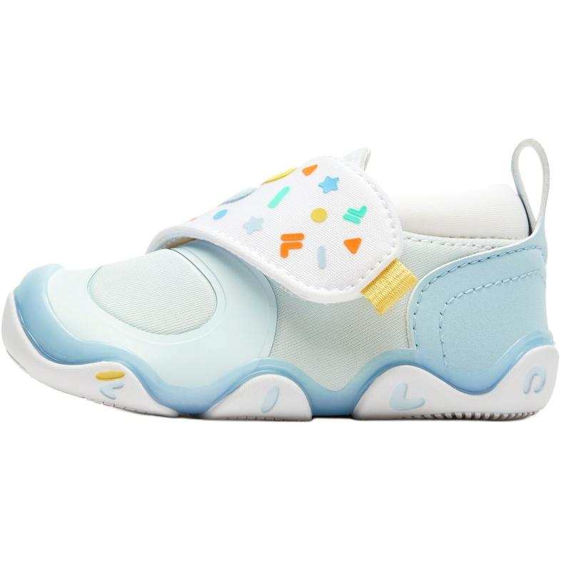 FILA KIDS AMORE Hugging Shoes Lightweight Cushioning Low top Toddler Shoes FILA White/Illusion Blue Infant And Toddler