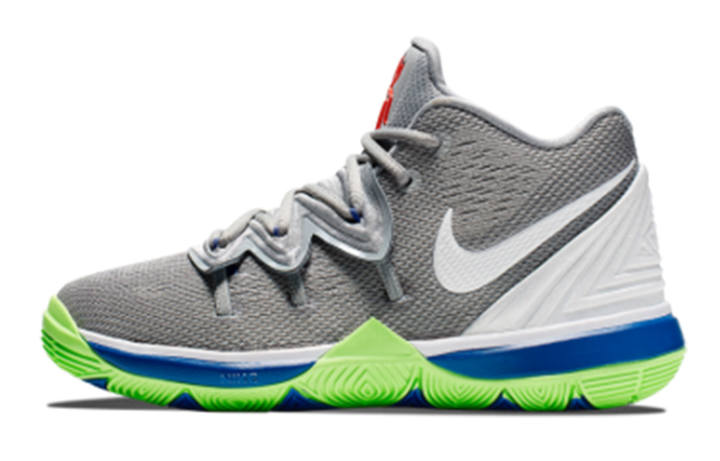 Nike Nike Kyrie 5 Wolf Grey Lime Blast PS