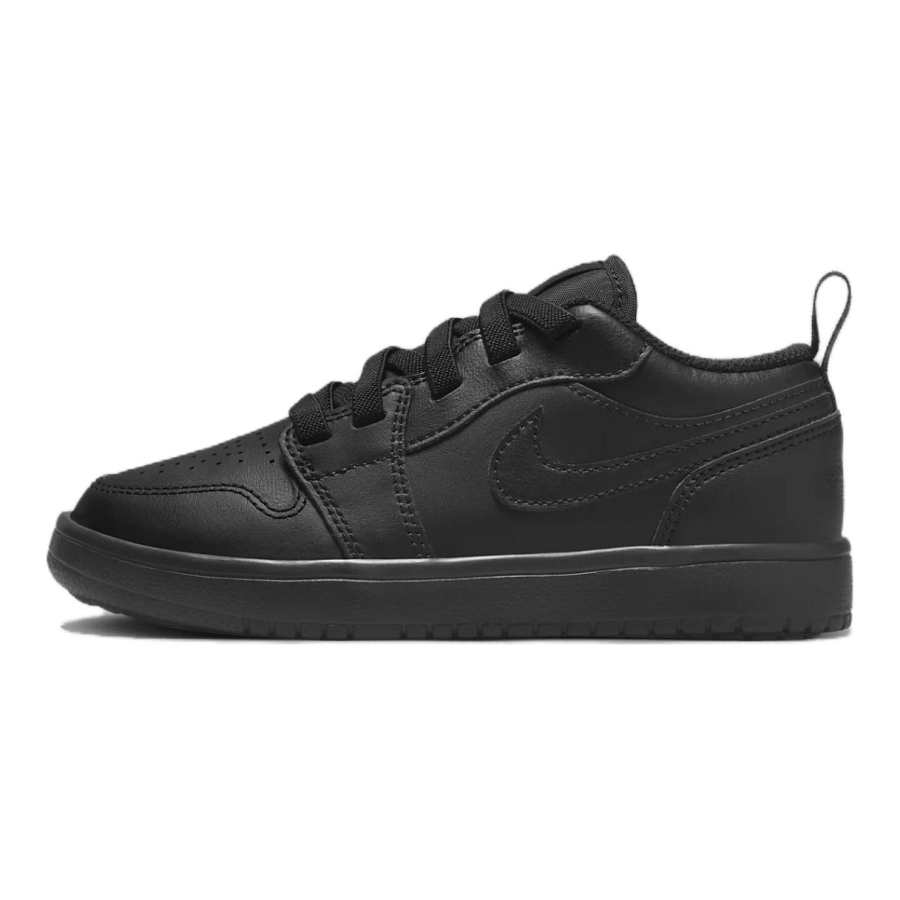 Jordan Jordan Air Jordan 1 Slip Resistant Abrasion Resistant Low top Kids' Skateboarding Shoes Black Kids'