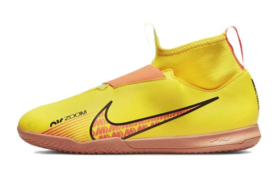 Nike Nike Mercurial Superfly 9 Assassin 15 Academy IC Cushioning, Wear Resistant Mid top Soccer Shoes Yellow Kids'
