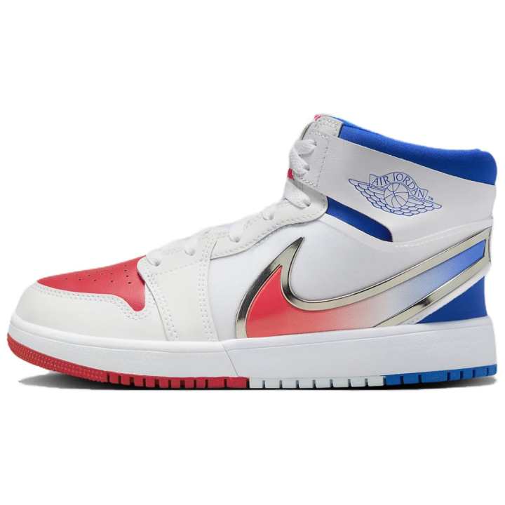 Jordan Air Jordan 1 Mid RM EasyOn 'White Racer Blue Red' GS